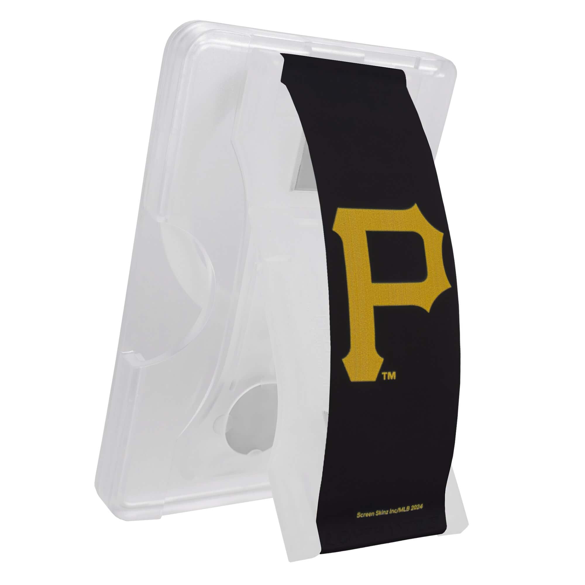 Screen Skinz - Pittsburgh Pirates MagSafe Wallet Phone Grip - Multicolor