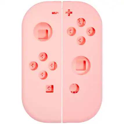 Front. MobileSentrix - Housing Shell Compatible For Nintendo Switch Joy Con Controller - Pink - Pink.