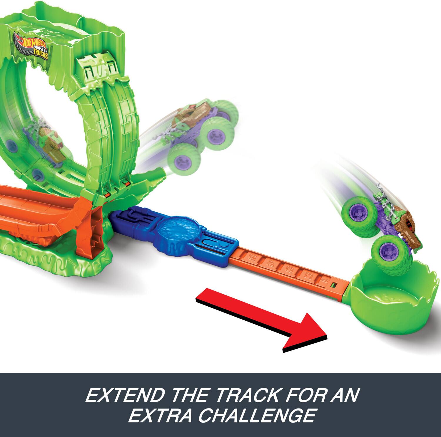 EXTEND THE TRACK FOR AN EXTRA CHALLENGE