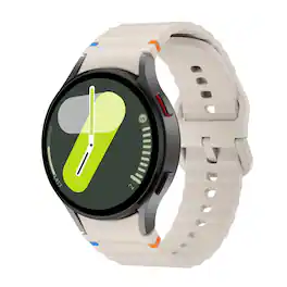 Stock Preferred - Sport Silicone Watch Band for Samsung Galaxy Watch 7/6/5/4 FE for 40mm & 44mm - Starlight