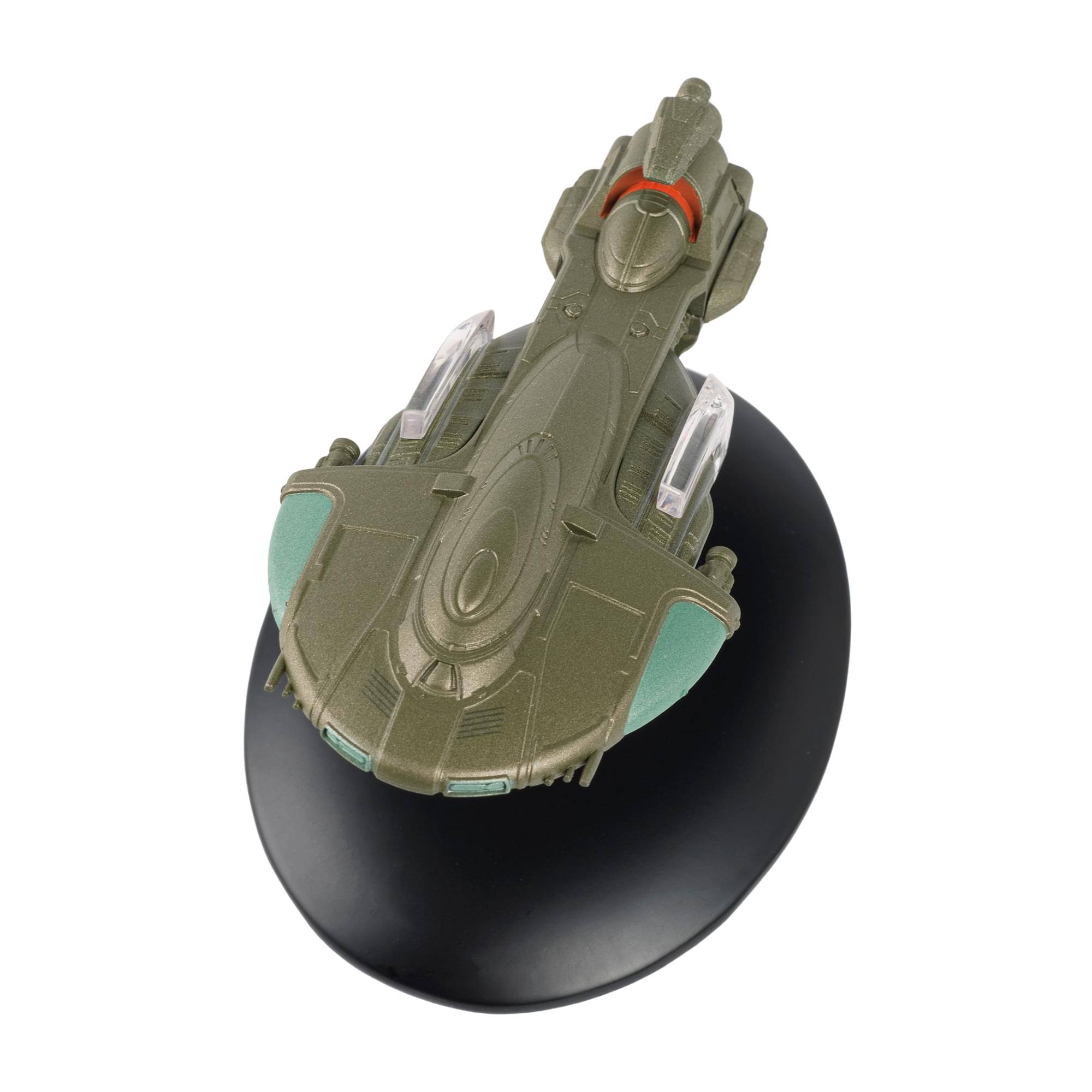 Alt View 3. Eaglemoss - Eaglemoss Star Trek Starship Replica | Tellarite Cruiser - Green.