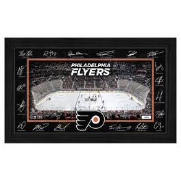 Highland Mint - Philadelphia Flyers 2025 Signature Rink Framed Art - Multicolor