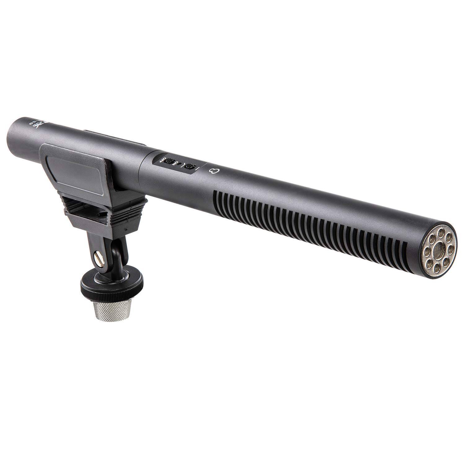 Alt View 7. Lyxpro - CMG-50 Condenser Shotgun Mic with Battery/Phantom Power for DSLR & Camcorders.