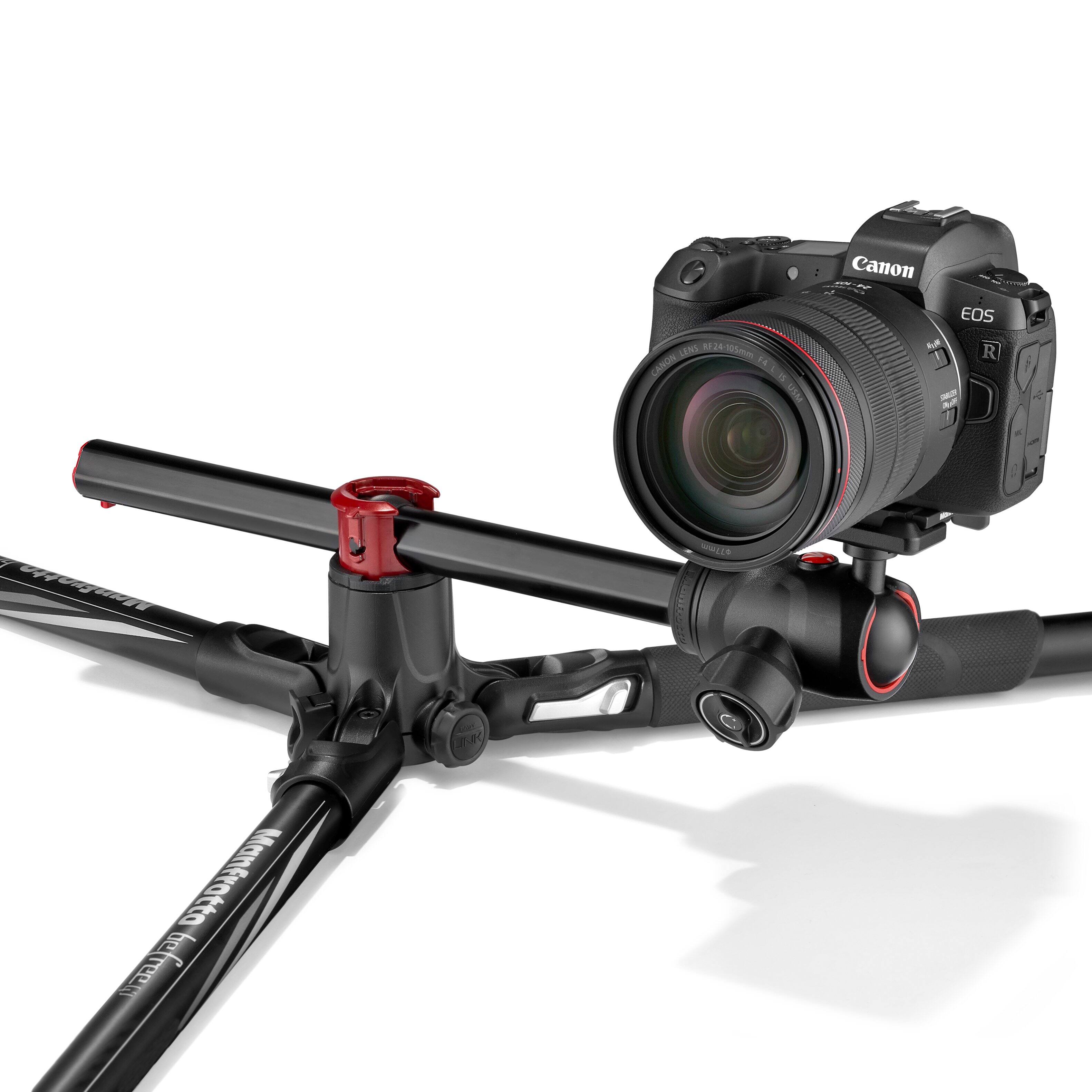 Alt View 17. Manfrotto - Befree GT XPRO Aluminum Tripod - Black.