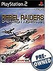 Front Detail. Rebel Raiders: Operation Nighthawk — PRE-OWNED - PlayStation 2.