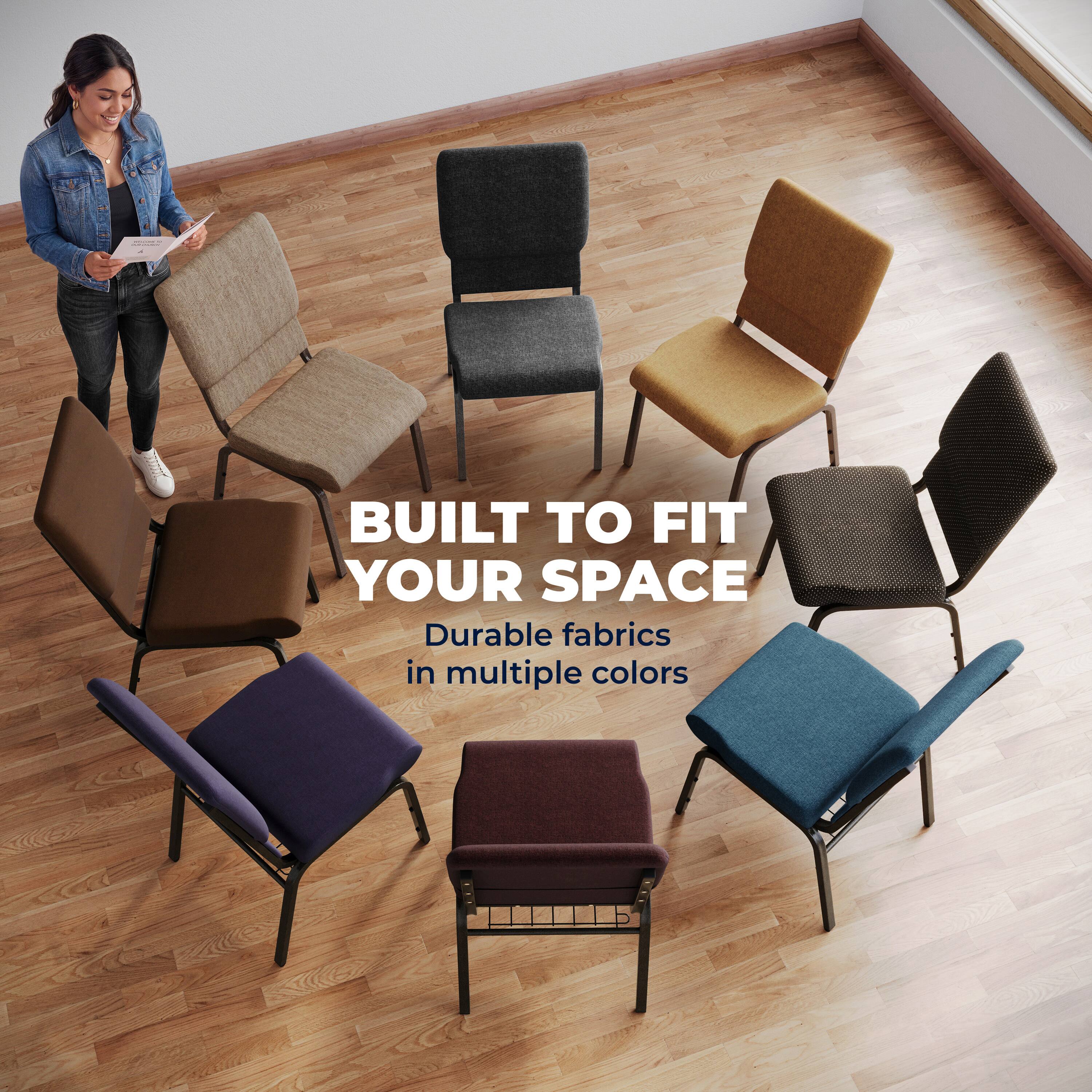 S02 BUILT TO FIT YOUR SPACE  
Durable fabrics in multiple colors