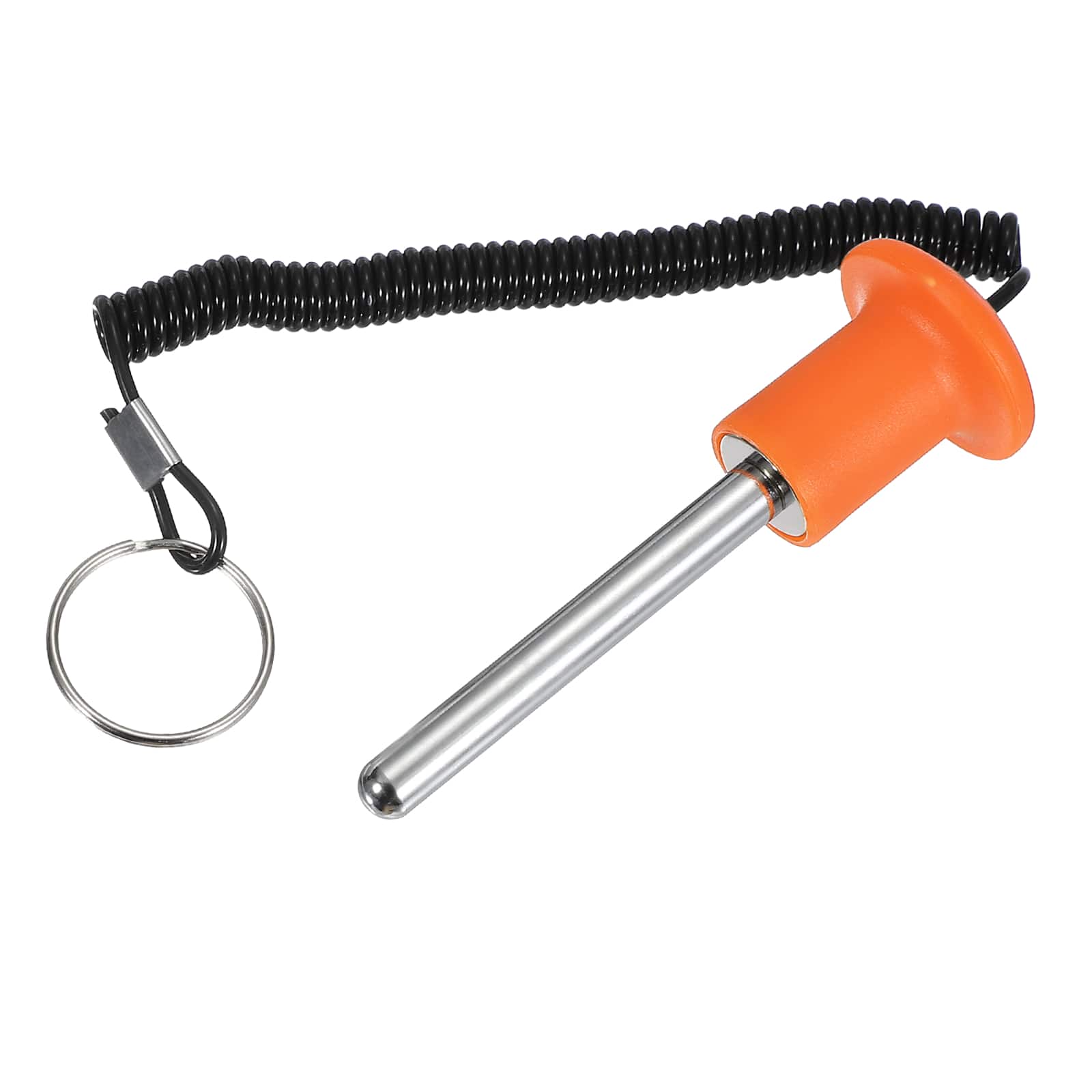 Unique Bargains - Gym Pin, Weight Stack Pin Strength Training Replacement with Pull Rope 0.4 x 3.1 Inch for Home/Gym - Orange price history on PriceWatchPro