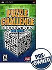 Front Detail. Puzzle Challenge: Crosswords and More — PRE-OWNED - PSP.