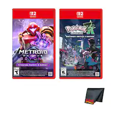 2 Nintendo Switch D2 Nintendo Switch Pokémon 1 Legends Nintendo Switch 2 Edition x Metroid Prime 4 Beyond Nintendo Switch 2 Edition Includes the Nintendo Switch game and the Nintendo Switch 2 Edition upgrade pack. Upgrade pack available separately. For more information, visit nintendo.com/support/nintendo-switch-2/upgrade-pack. ESRB Teen. Includes the Nintendo Switch game and the Nintendo Switch 2 Edition upgrade pack. Upgrade pack available separately. For more information, visit nintendo.com/support/nintendo-switch-2/upgrade-pack. ESRB Everyone 10+.