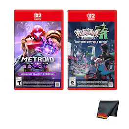 Metroid Prime 4: Beyond + Pokémon Legends: Z-A - Nintendo Switch 2 Edition - Nintendo Switch 2
