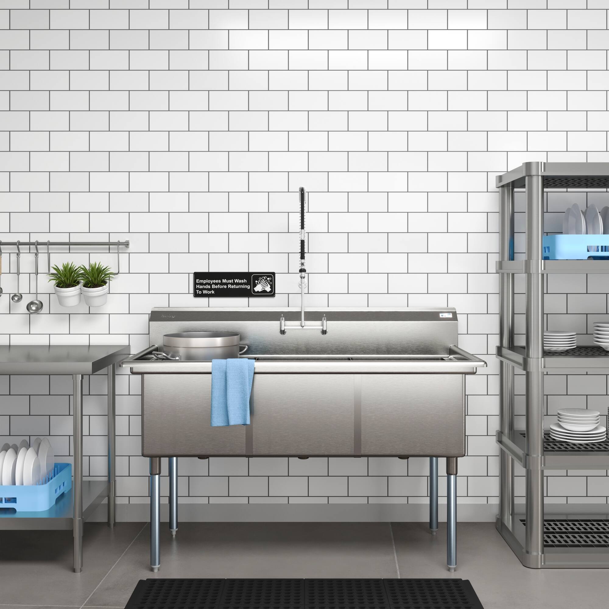 Employees Must Wash Hands Before Returning To Work