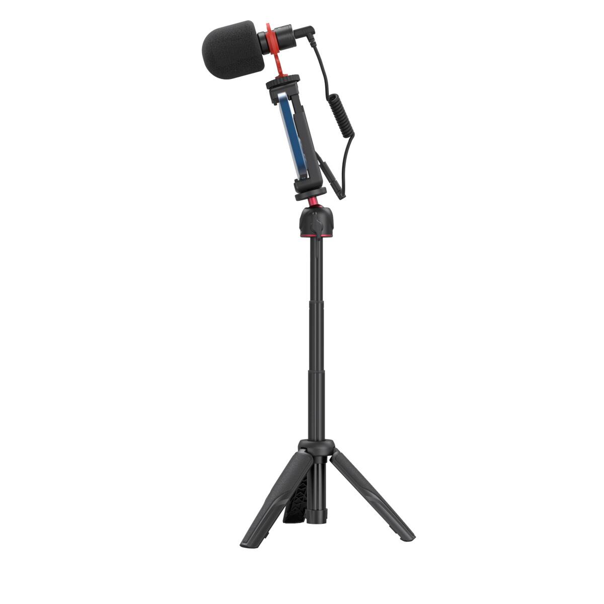 Alt View 6. Smallrig - SmallRig simorr Vigor VK-40 Vlog Tripod Kit with Wave S1 Lite Microphone.