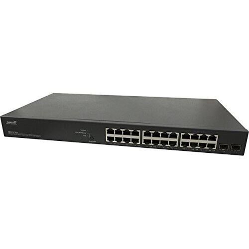 Front. Transition Networks - Smart Managed PoE+ Switch SM24TAT2SANA - Multicolor.