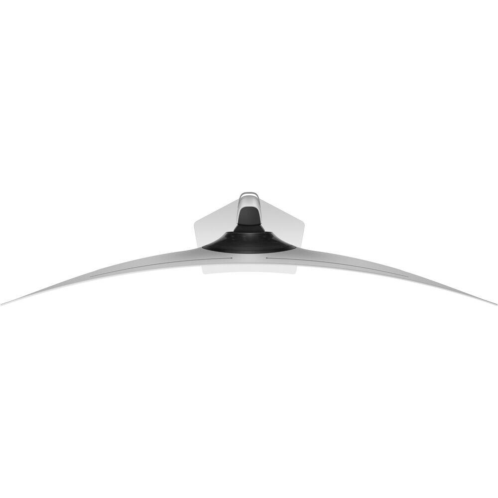 Alt View 10. Samsung - 49" Odyssey G9 Dual QD-OLED G91SD Curved Ultrawide Gaming Monitor LS49DG910SNXZA + 26 Month Extended Warranty Package - Silver.