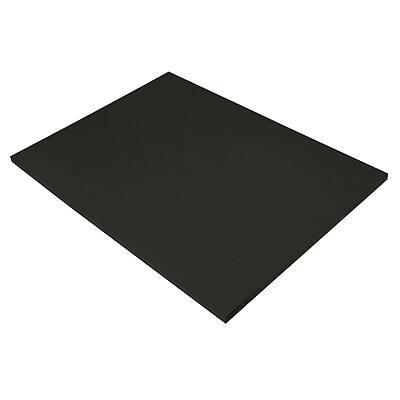 Front. Prang - Prang 18" x 24" Construction Paper, Black, 50 Sheets/Pack (P6317-0001) - Black.