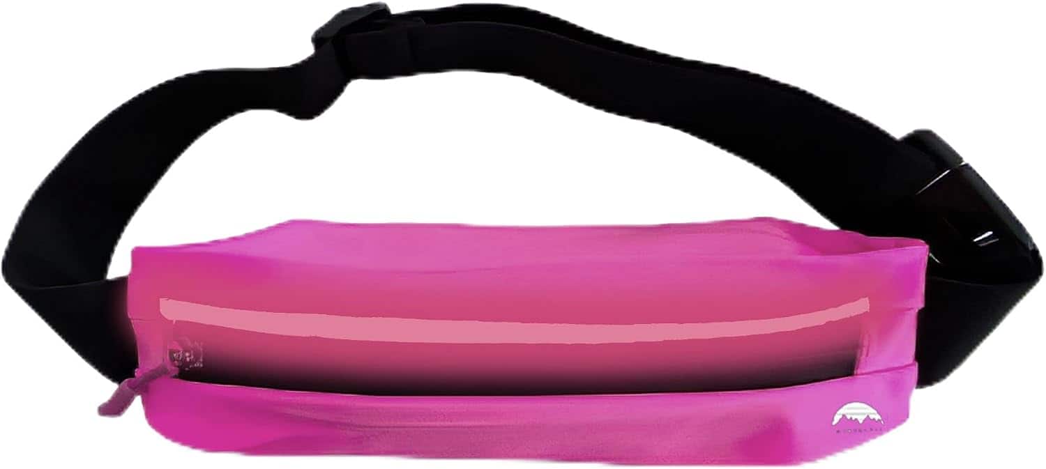 Wrenn & Rae - LED Running Belt - Cosmic - Pink