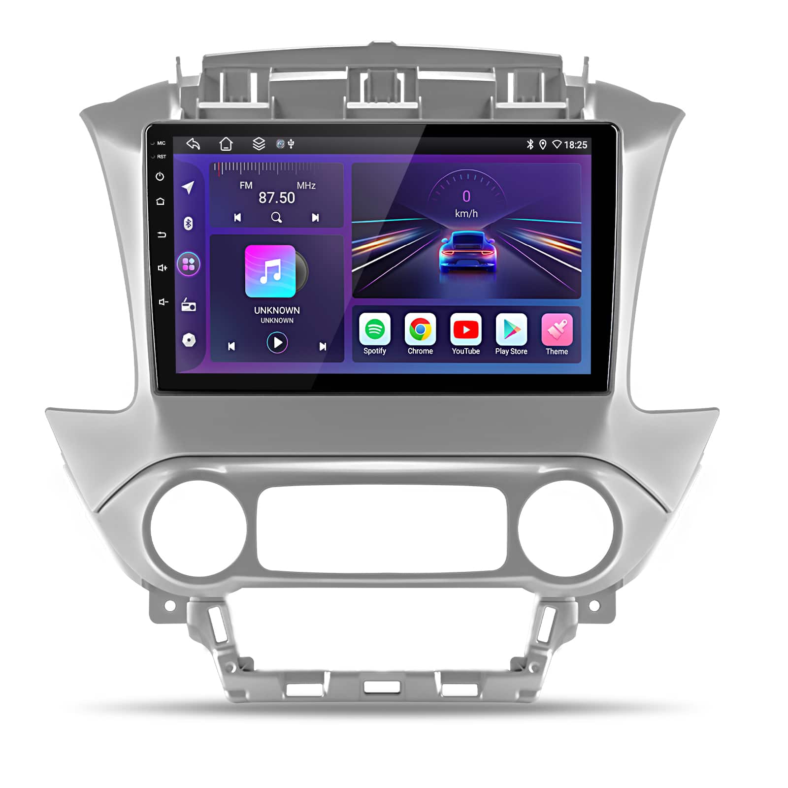 Junsun - For Chevrolet Suburban Tahoe Yukon 2015-2019 10" 6+128GB Android15 8 Core carplay Car Stereo Radio GPS Navi WIFI SWC DSP - Black