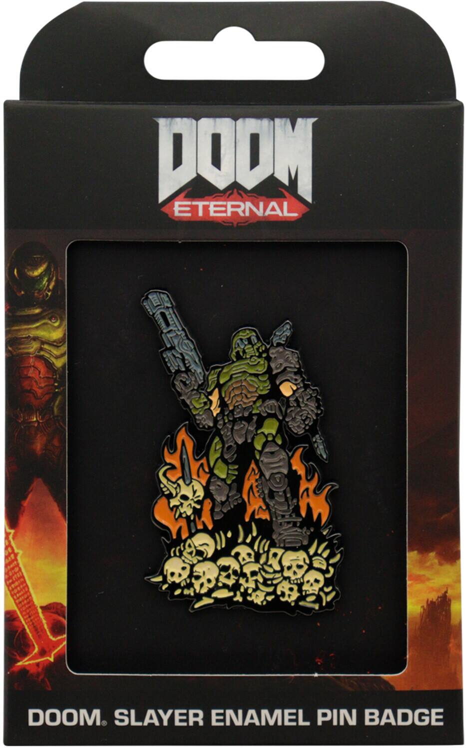 DOOM ETERNAL

DOOM SLAYER ENAMEL PIN BADGE