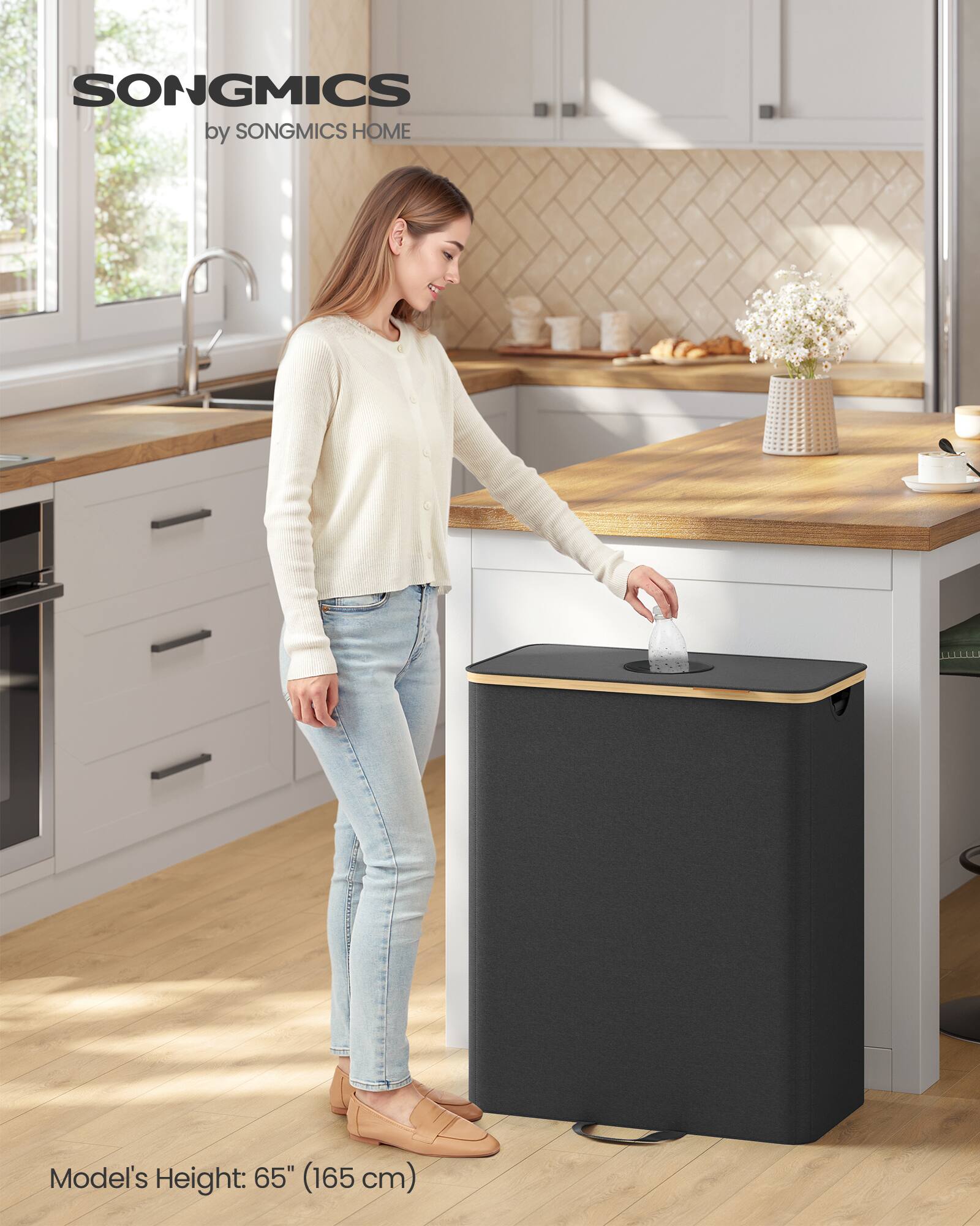 SONGMICS  
by SONGMICS HOME  

Model's Height: 65" (165 cm)