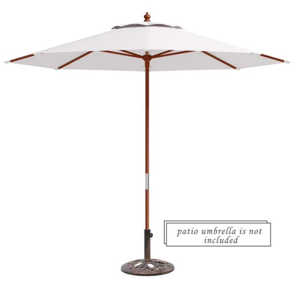 Patio umbrella is not included