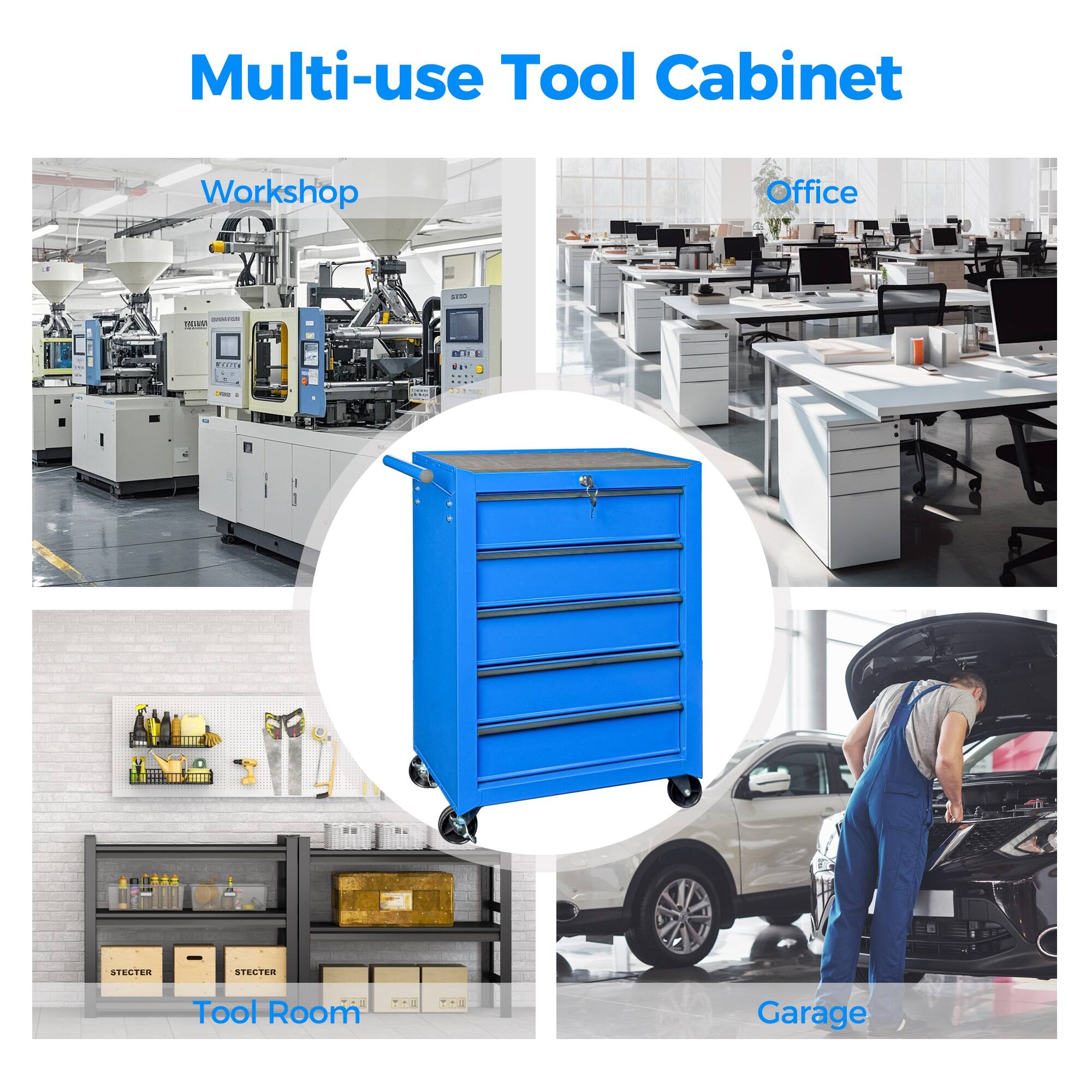 Multi-use Tool Cabinet

Workshop

Office

Tool Room

Garage