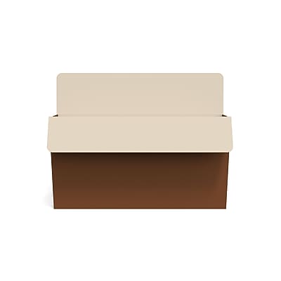 Alt View 2. Staples -  Reinforced File Pocket, 3.5" Expansion, Letter Size, Brown, 25/Box  - Brown.