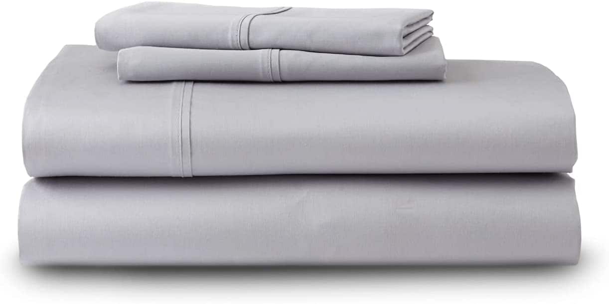 Ghostbed - Sheets - Twin XL - Gray - Front_Zoom