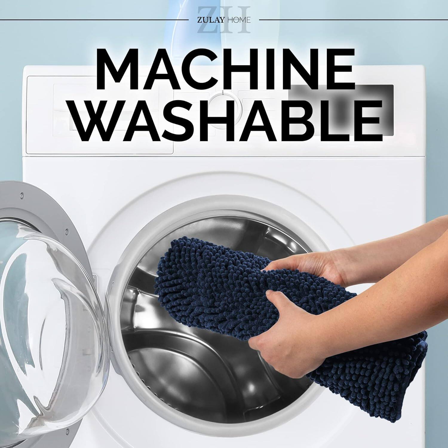 ZULAY HOME  
MACHINE WASHABLE