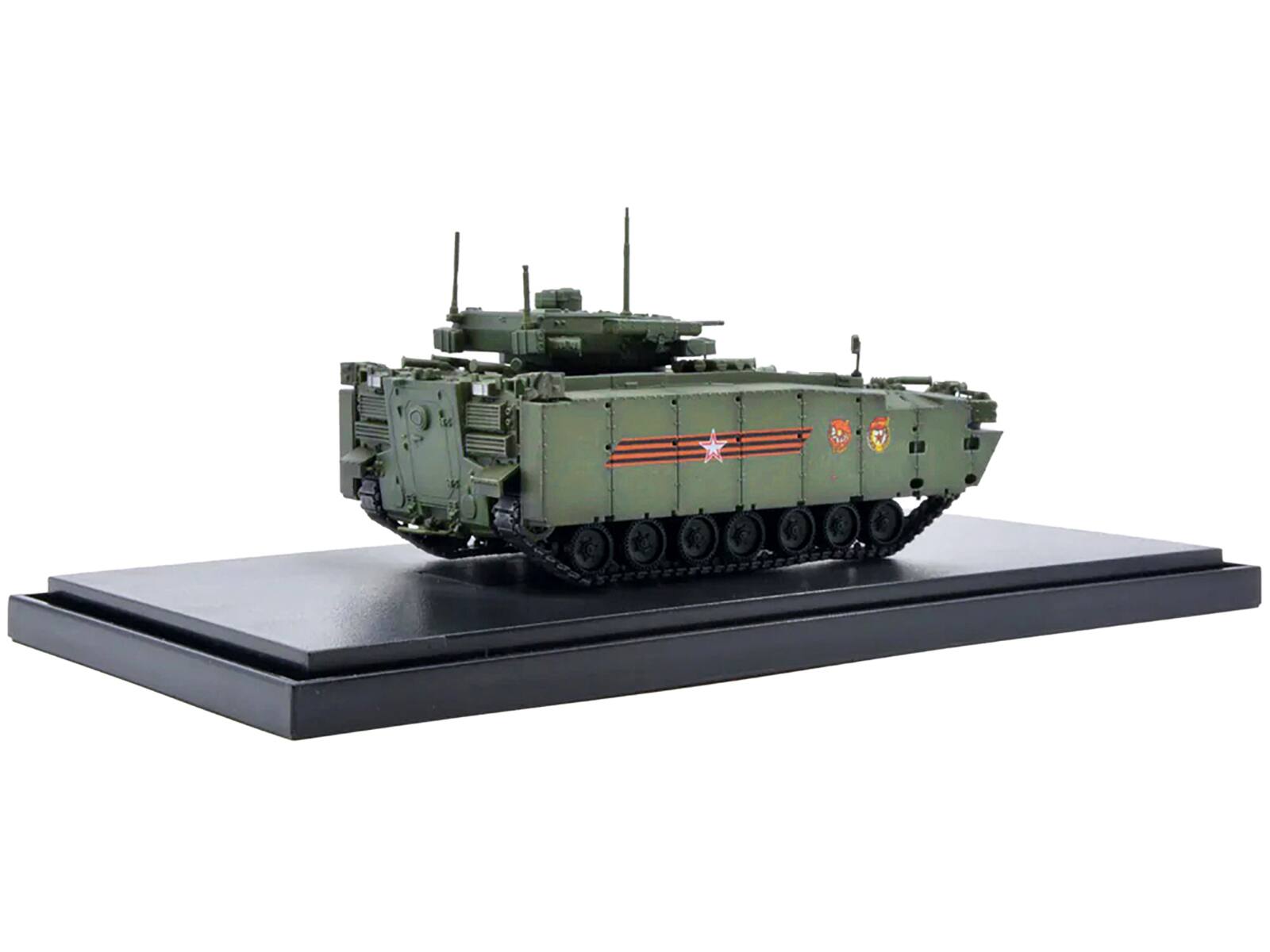 Alt View 1. Panzerkampf - Russian Object 695 Kurganets-25 Infantry Fighting Vehicle with Four Kornet-EM Missiles Moscow Victory Day Parade 1/72 - Green.