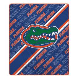 Pegasus - Florida Gators 60" x 70" Diagonal Lined Wordmark Ultra Soft Blanket - Multicolor