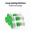 Long-lasting Solution: 5 Rolls for 100 Trash Bags.