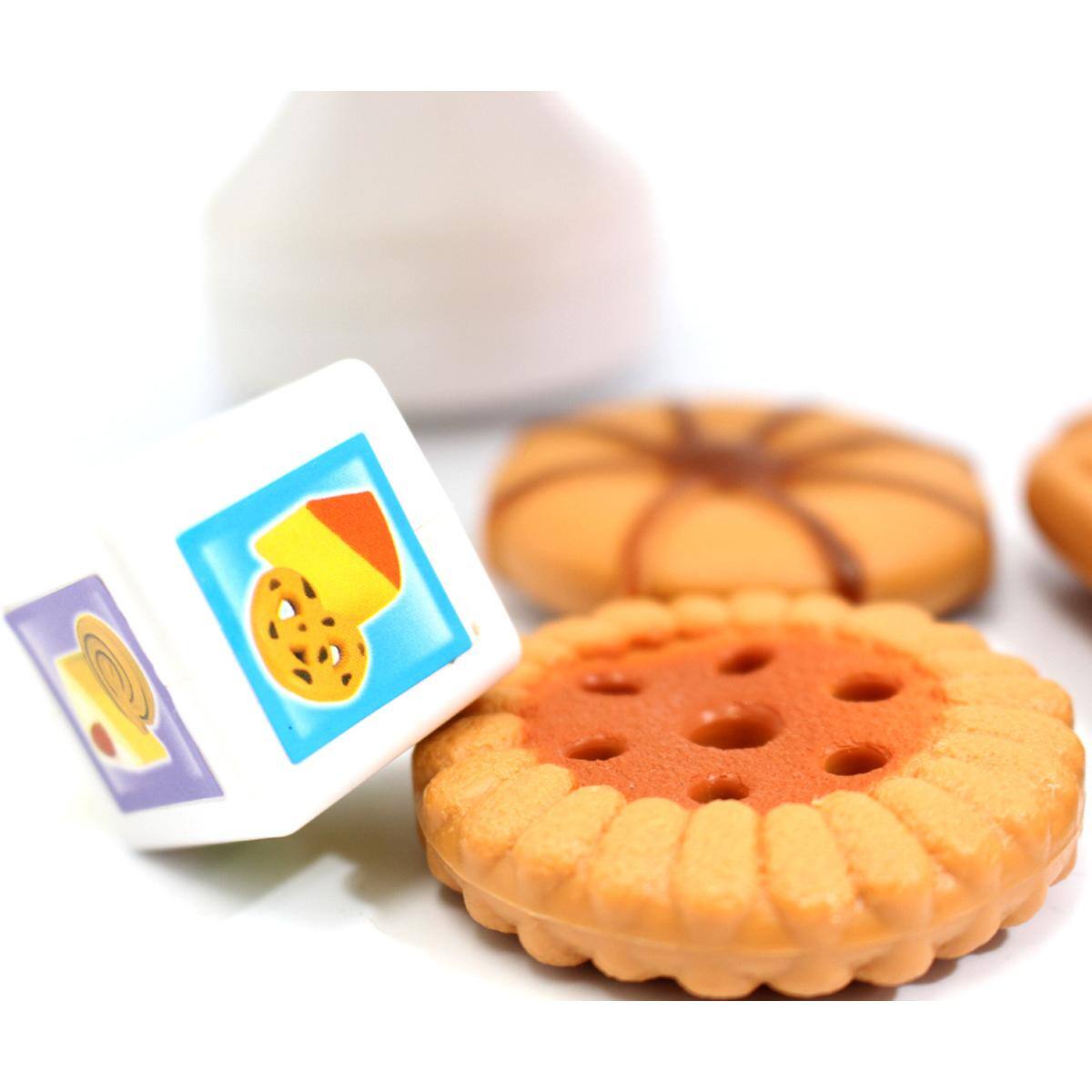 Back. JuzToys - Play Food Sets for Kids Kitchen, 12pcs Cookies and Desserts Toys, Kitchen Toys Pretend Play for Toddlers 3-5 - Multi.