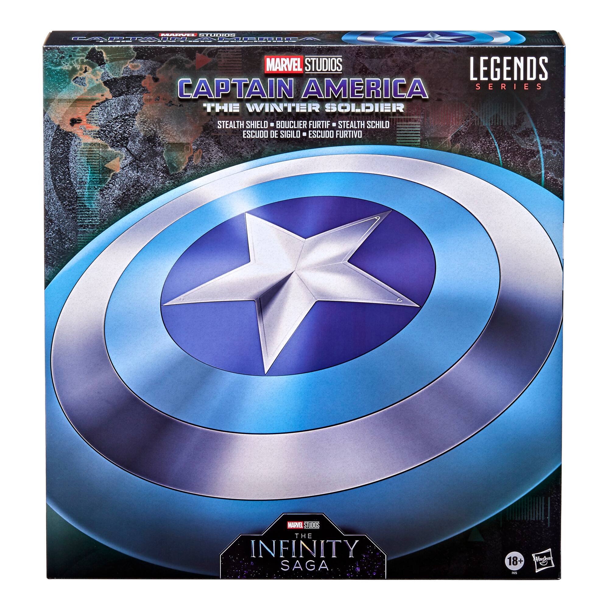 Alt View 13. Marvel - Legends Captain America Stealth Shield.