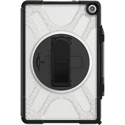 Front. SaharaCase - DEFENSE-X Series Case for Amazon Fire Max 11 (2023) - Clear.