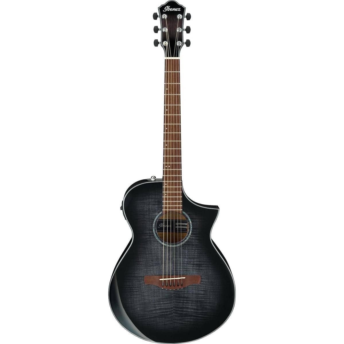 Ibanez - AEWC400 Acoustic Electric Guitar, Rosewood Fingerboard, Transparent Black Sunburst price history on PriceWatchPro