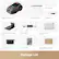 - Robot Lawn Mower x1
- Lint-Free Cloth x1
- Quick Start Guide x1
- Screwdriver x1
- Charging Tower / Baseplate x1
- Power Supply x1
- Screws / Hex Key x8 / x1
- Cleaning Brush x1
- User Manual x1
- Spare Blades / Screws x9 / x9
Package List