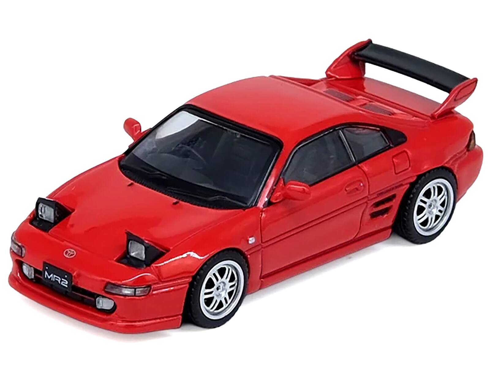 Alt View 1. Inno Models - Toyota MR2 (SW20) RHD (Right Hand Drive) Red 1/64 Diecast Model Car by Inno Models.