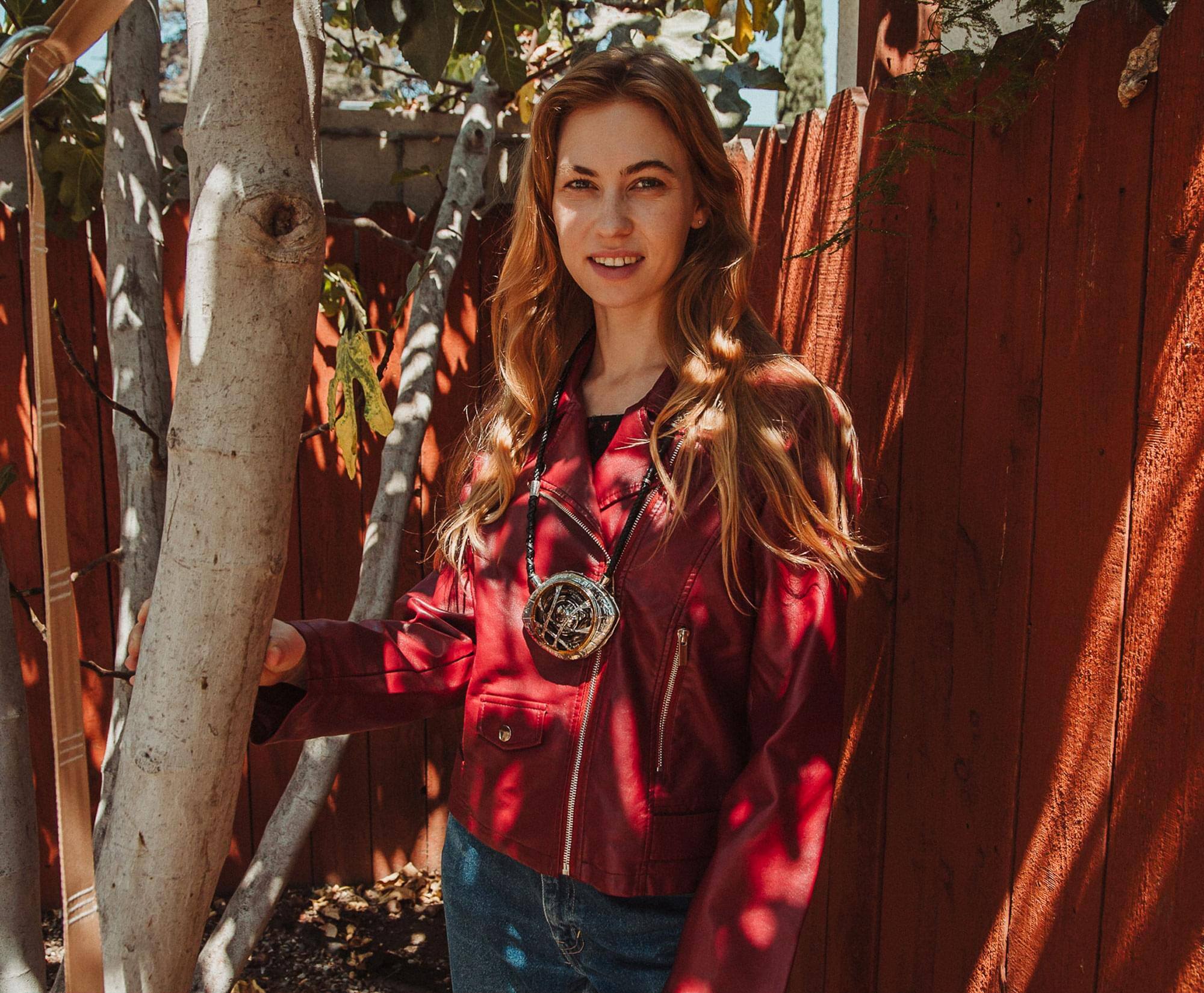 Alt View 5. SalesOne LLC - Marvel Doctor Strange In The Multiverse of Madness Brass Eye Of Agamotto Replica - Silver.