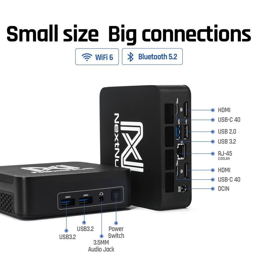 NextNuc 13I7Pro, 13Gen Intel Nuc Business Mini Desktop (Intel i7