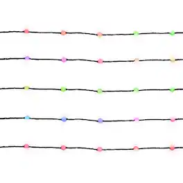 Twinkly Candies LED RGB 100 ct String Light String 9.8 ft.