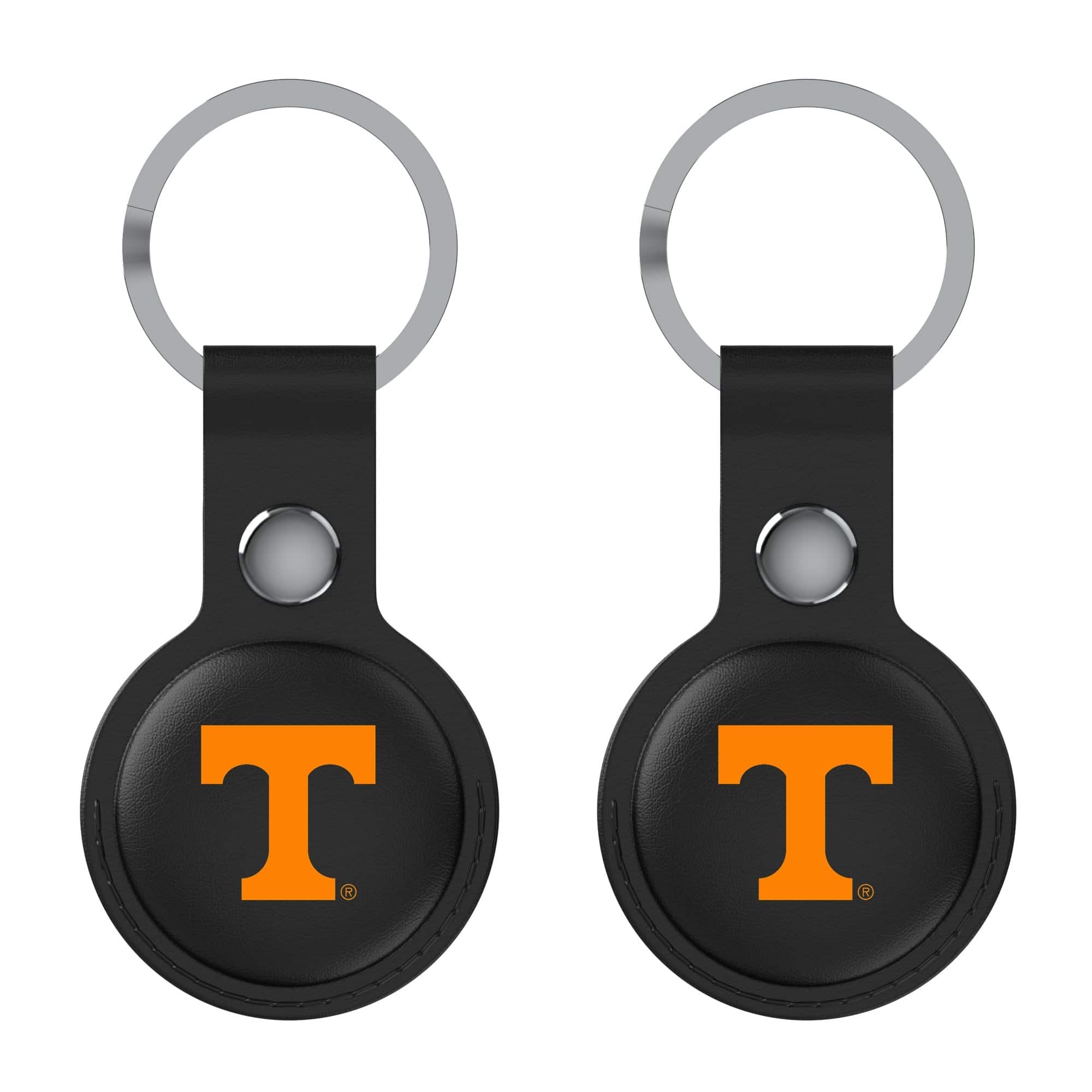 Keyscaper - Tennessee Volunteers Two-Pack AirTag Holders - No Size - Black