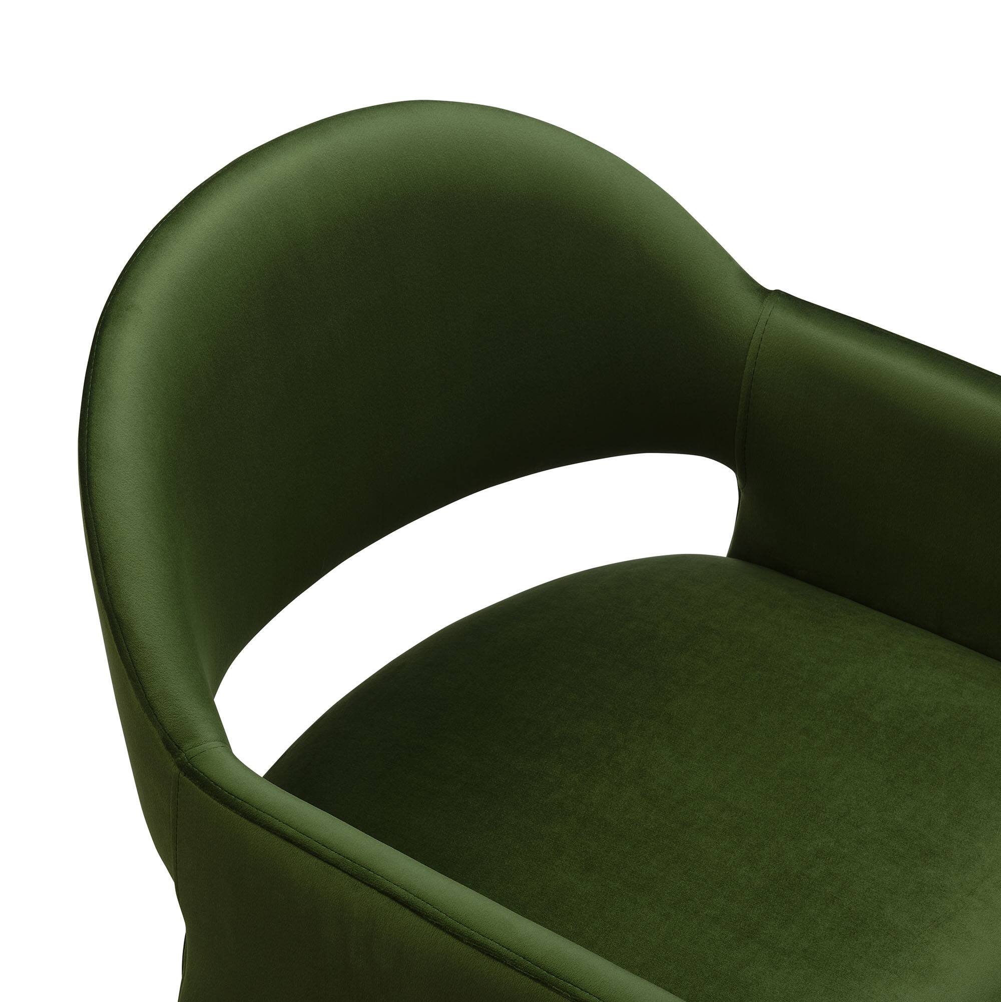 Alt View 5. Modway - Talia Dining Armchair - Moss Green.