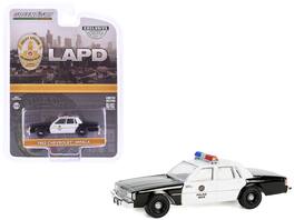 Greenlight - 1982 Chevrolet Impala "LAPD (Los Angeles Police Department)" "Hobby Exclusive" Series 1/64 - Black and White