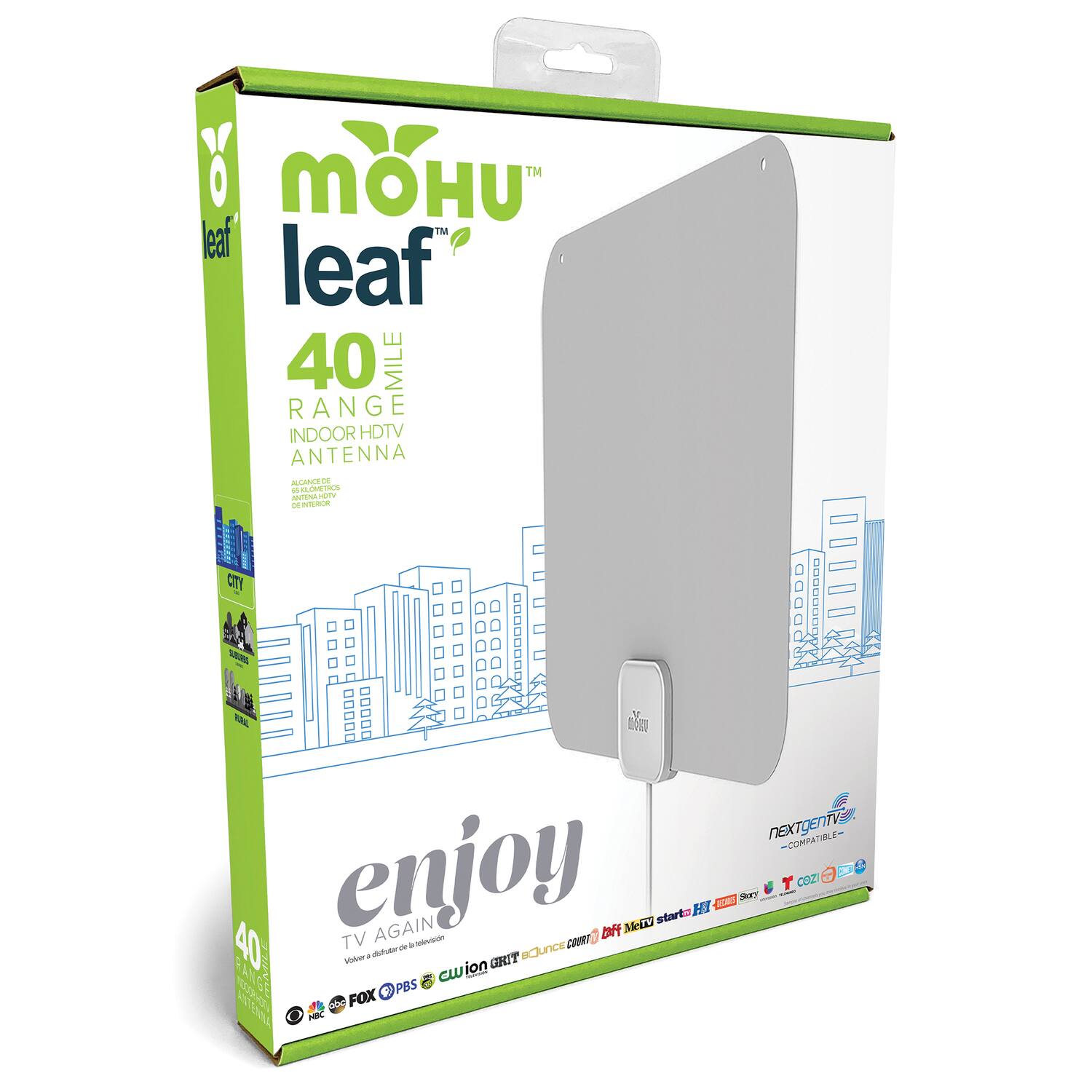 MOHU™ leaf™  
40 MILE RANGE  
INDOOR HDTV ANTENNA  

enjoy  
TV AGAIN  

40 MILE RANGE  
INDOOR HDTV ANTENNA  

nextgenTV COMPATIBLE  

CITY  
SWISS  
ITALIA  

Volver a disfrutar de la televisión  

NBC  
FOX  
PBS  
CW  
ion  
Grit  
FOX  
PBS  
CW  
ion  
Grit  
FOX  
PBS  
CW  
ion  
Grit  
FOX  
PBS  
CW  
ion  
Grit  
FOX  
PBS  
CW  
ion  
Grit  
FOX  
PBS  
CW  
ion  
Grit  
FOX  
PBS  
CW  
ion  
Grit  
FOX  
PBS  
CW  
ion  
Grit  
FOX  
PBS  
CW  
ion  
Grit  
FOX  
PBS  
CW  
ion  
Grit  
FOX  
PBS  
CW  
ion  
Grit  
FOX  
PBS  
CW  
ion  
Grit  
FOX  
PBS  
CW  
ion  
Grit  
FOX  
PBS  
CW  
ion  
Grit  
FOX  
PBS  
CW  
ion  
Grit  
FOX  
PBS  
CW  
ion  
Grit  
FOX  
PBS  
CW  
ion  
Grit