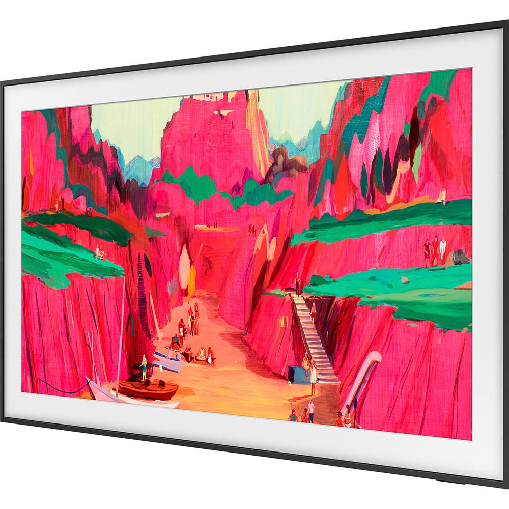 Alt View 3. Samsung - 75 The Frame Pro 4K Neo QLED Mini LED TV 2025 w/Soundbar +Subwoofer Bundle.