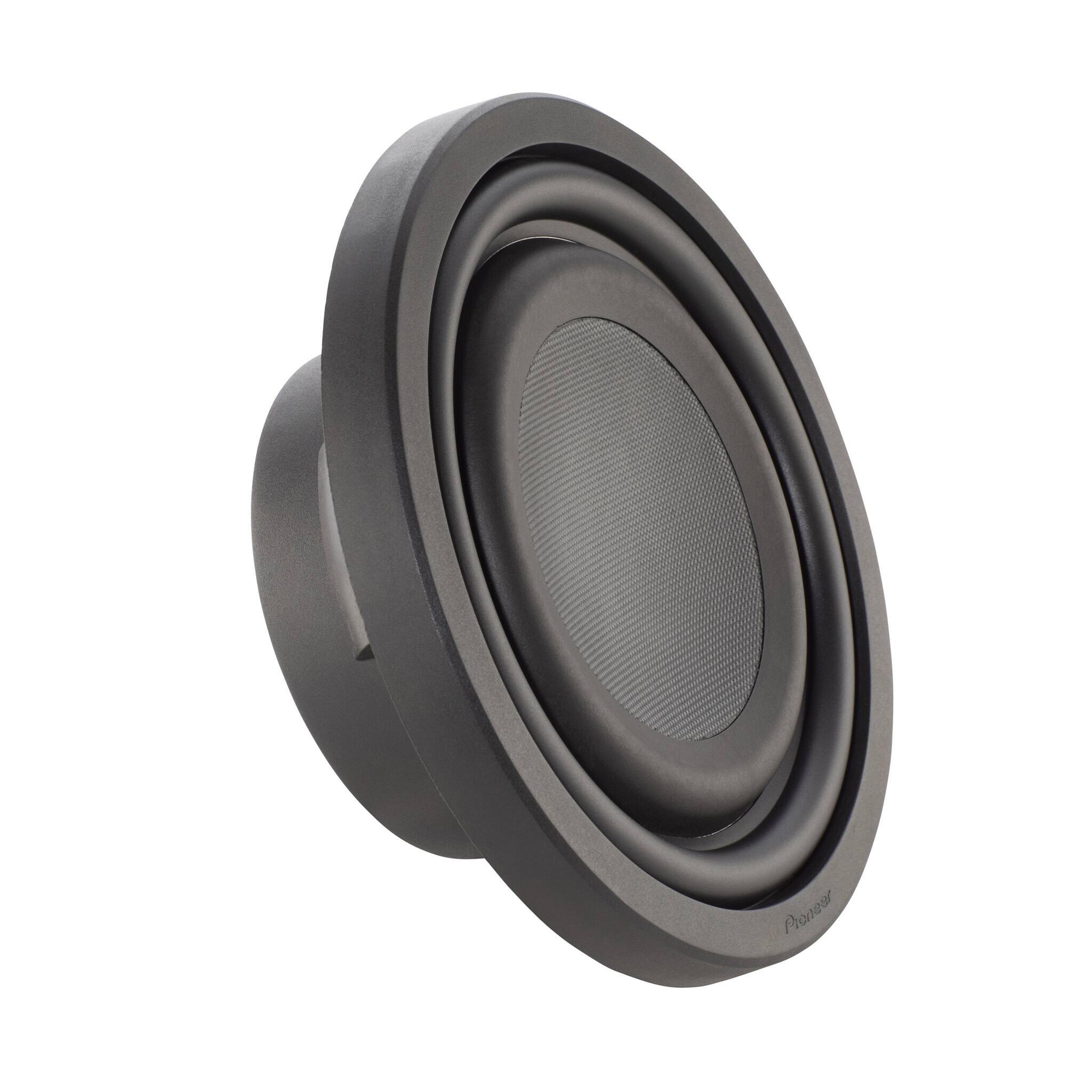 Angle. Pioneer - Pioneer TS-Z10LS2 10" 1300W Max Power Single 2 Ohm Voice Coil Subwoofer - Black.