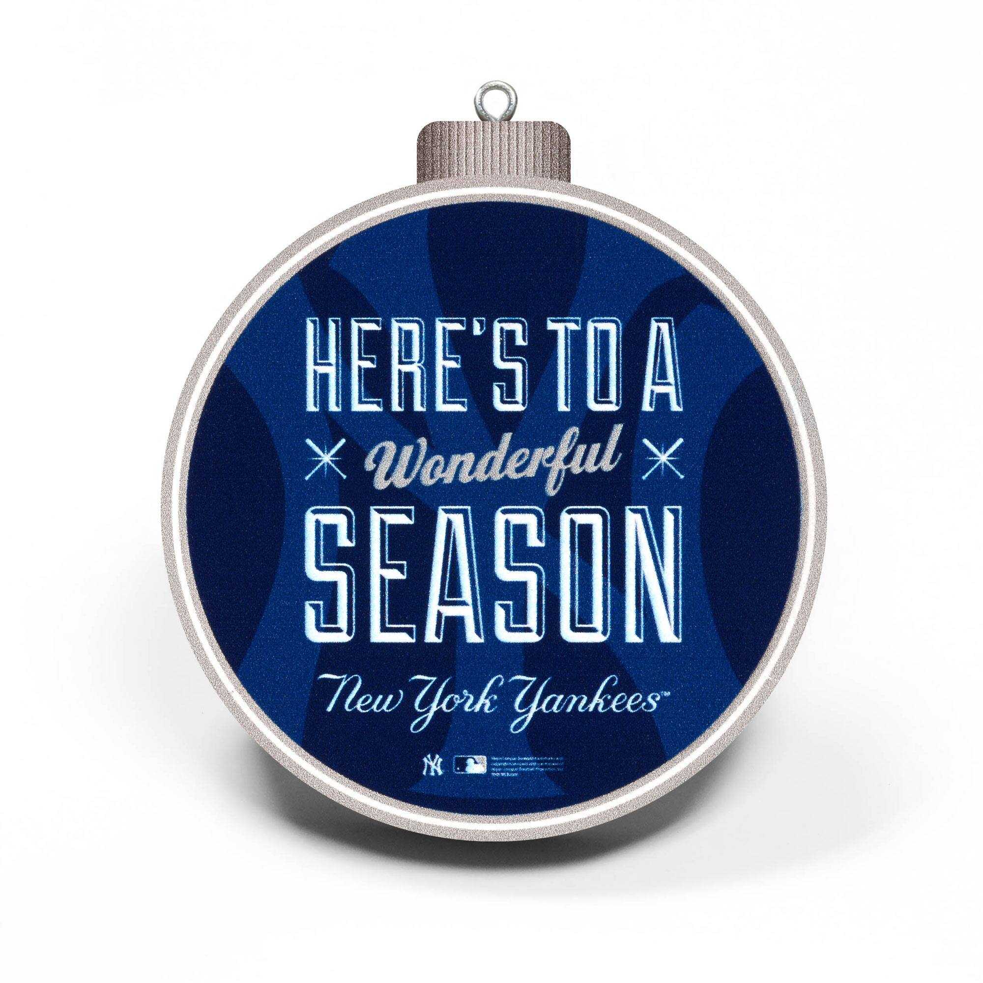 HERE'S TO A  
Wonderful  
SEASON  
New York Yankees