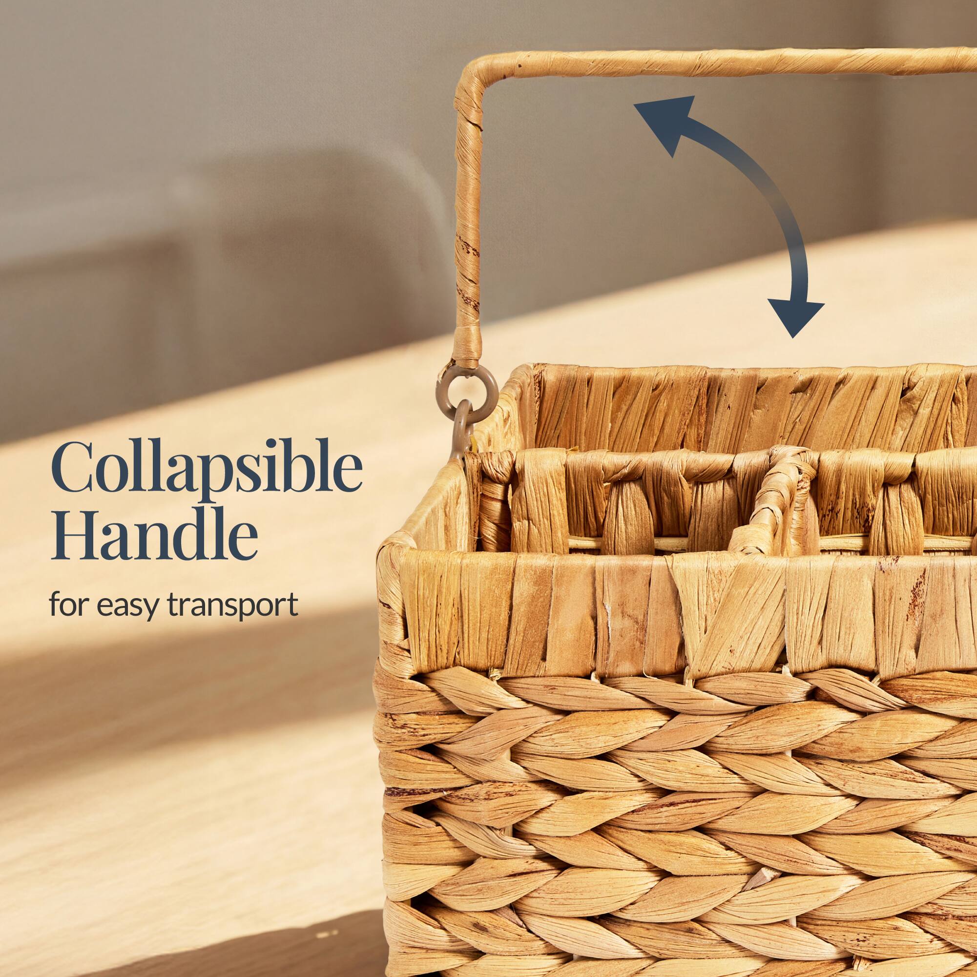 Collapsible Handle for easy transport