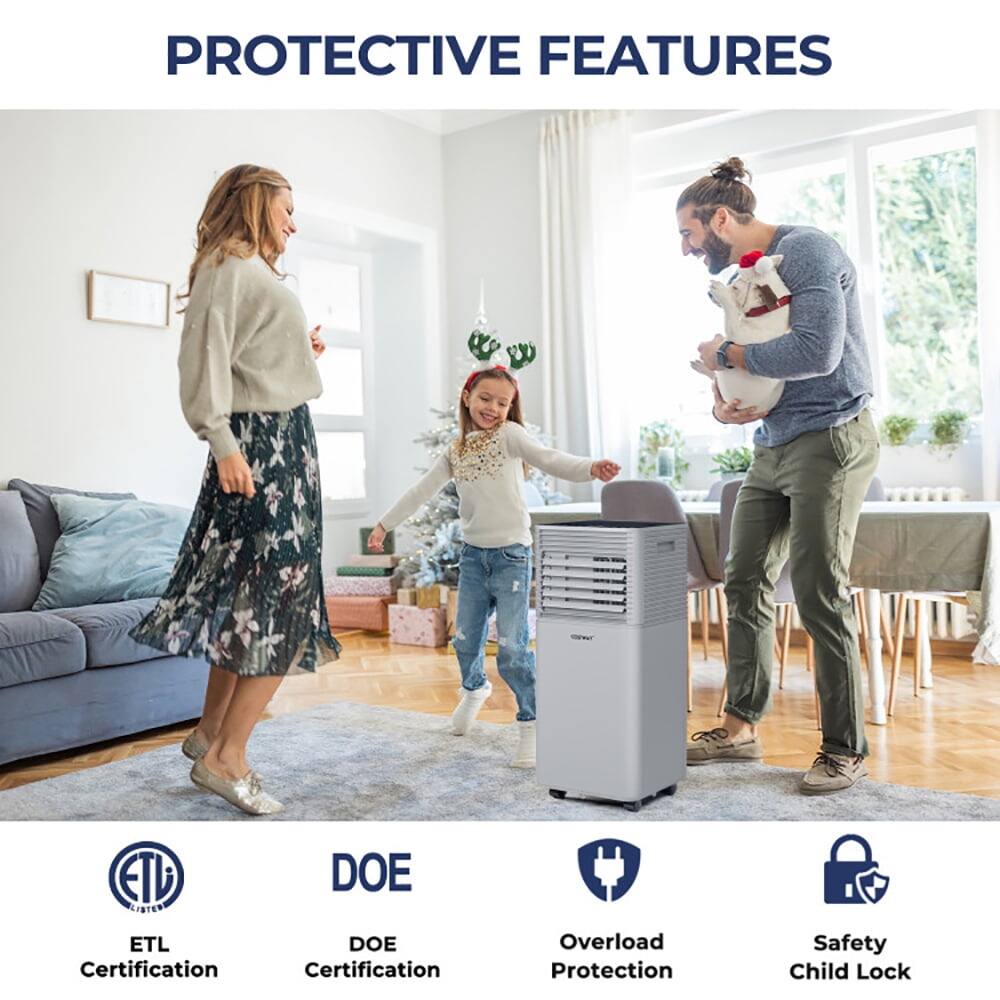 PROTECTIVE FEATURES  
ETL Certification  
DOE Certification  
Overload Protection  
Safety Child Lock