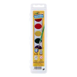 Crayola - Semi-Moist Washable Watercolor Set 8 Colors